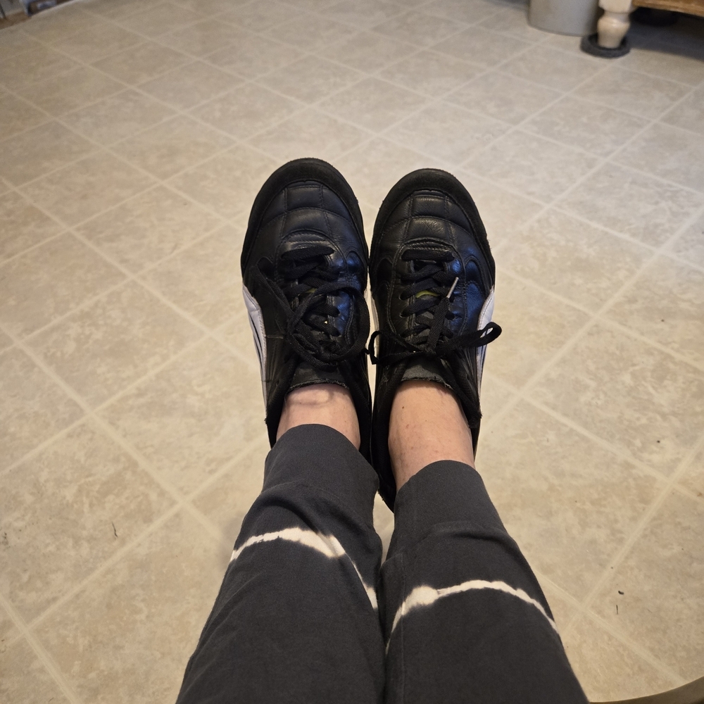 Puma Black and White Sneakers